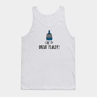 Off to Great Places Cruise Vacation Tank Top